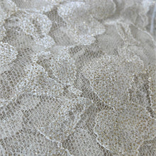 Luxe Lace Off-White & Gold-Long Wrap-The Little Tichel Lady