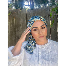 Links of Life Stretchy Headwrap-Long Wrap-The Little Tichel Lady