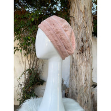 Embellished Hat - Size #1 Pink Eyelet Bows-Hat-The Little Tichel Lady
