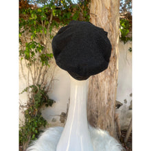 Embellished Hat - Size #1 Black Design-Hat-The Little Tichel Lady