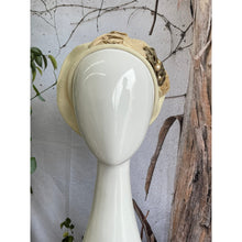 Embellished Cotton Beret - Medium/Large, Cream-Beret-The Little Tichel Lady