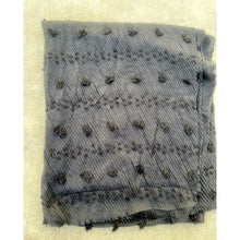 Pleated Textured Voluminous Cotton Headwrap-Long Wrap-The Little Tichel Lady
