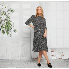 Lilly Dress - Black Floral-dress-The Little Tichel Lady