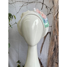 Embellished Cotton Beret - Medium/Large, White/Multi-Beret-The Little Tichel Lady