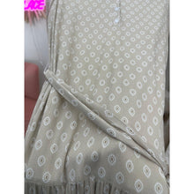 Esther Maxi Dress - Ivory Print-dress-The Little Tichel Lady
