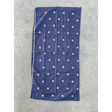 Israeli A La Mode Headwrap - Steel Blue-Long Wrap-The Little Tichel Lady