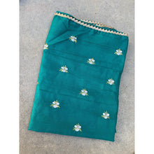 Israeli A La Mode Headwrap - Turquoise-Long Wrap-The Little Tichel Lady