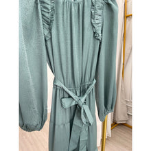 Classic Satin Midi Dress - Aqua-dress-The Little Tichel Lady