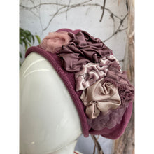 Embellished Cotton Beret - Medium/Large, Mulberry-Beret-The Little Tichel Lady
