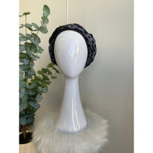 Embellished Hat - Size #1 Black/Blue Lace-Hat-The Little Tichel Lady