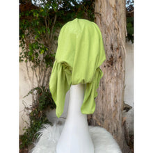 Stretchy Print Pretied Headcover - Lime Glitter-pretieds-The Little Tichel Lady