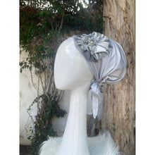Handmade Silk Sinar - Silver Tulle-Sinar-The Little Tichel Lady