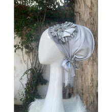 Handmade Silk Sinar - Silver Tulle-Sinar-The Little Tichel Lady
