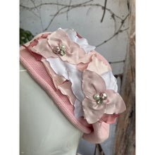 Embellished Cotton Beret - Medium/Large, Pink-Beret-The Little Tichel Lady