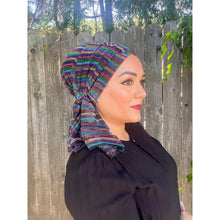 Vibrant Multi-Colored Pleated Wrap-Long Wrap-The Little Tichel Lady