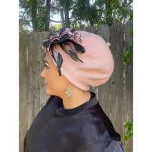 Yeela’s Exquisite Beret - Pink-Beret-The Little Tichel Lady