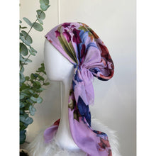 Turkish Cotton Textured Pretied Tichel - Pink/Purple-pretieds-The Little Tichel Lady
