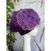 Elegant Headcover - Eggplant Detailed Design-Specialty Items-The Little Tichel Lady