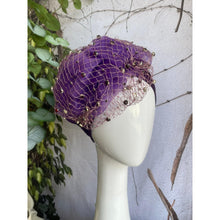 Elegant Headcover - Eggplant Detailed Design-Specialty Items-The Little Tichel Lady