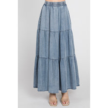 Denim Maxi Skirt-skirt-The Little Tichel Lady