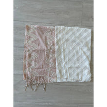 Israeli Luxe Embroidered Headwrap - Pink-Long Wrap-The Little Tichel Lady