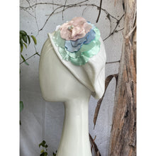 Embellished Cotton Beret - Medium/Large, White/Multi-Beret-The Little Tichel Lady