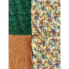 Specialty Israeli Multiple Print Long Wrap - Rust/Green-Long Wrap-The Little Tichel Lady