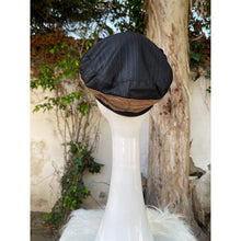 Embellished Hat - Size #1 Black/Neutral-Hat-The Little Tichel Lady